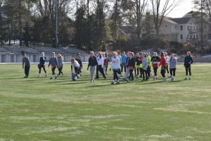 The girl's lacrosse team prepares for their spring season Photo by Rachel Finley