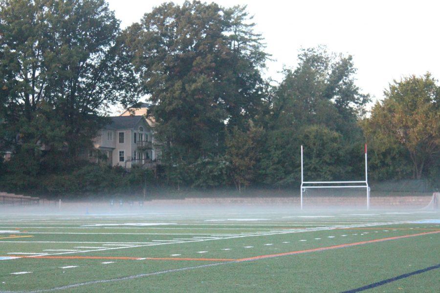 The Yorktown football field, where Friday night lights comes to life