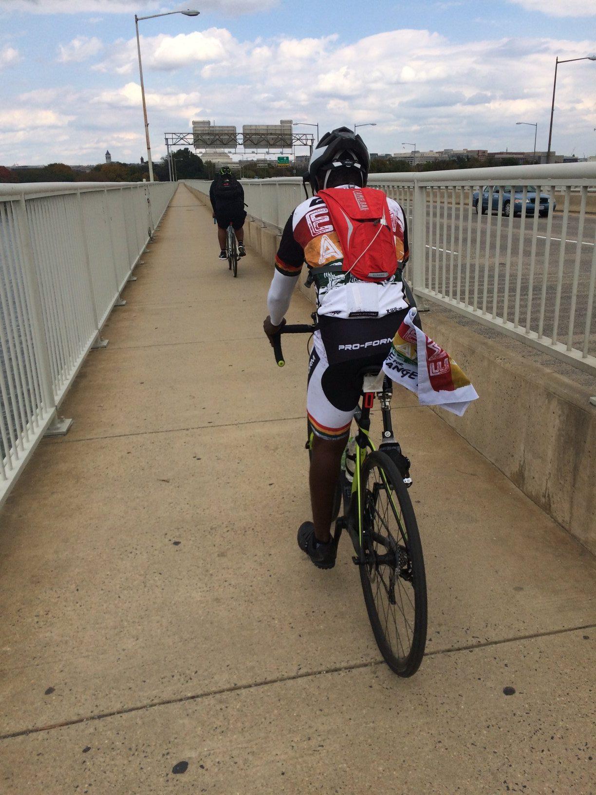 The Ride for Change has a bike path from Dallas, Texas to Washington, D.C.