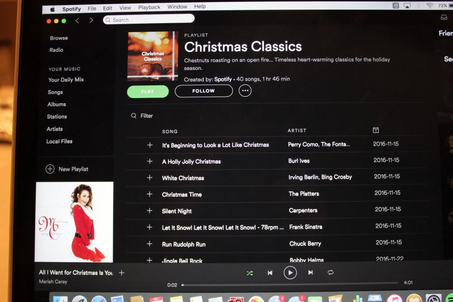 Getting into the holiday spirit is easy with all kinds of music available 