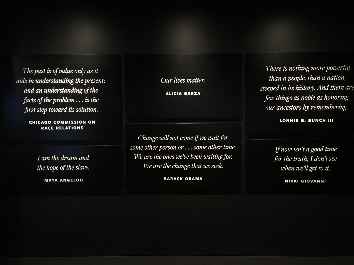 Within the The National Museum of African American History and Culture, there was a separate room dedicated to Till.