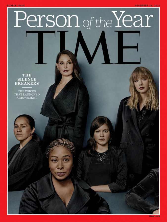 This year’s TIME Person of the Year, which was released in December, featured the faces of five women as well as an anonymous arm. 