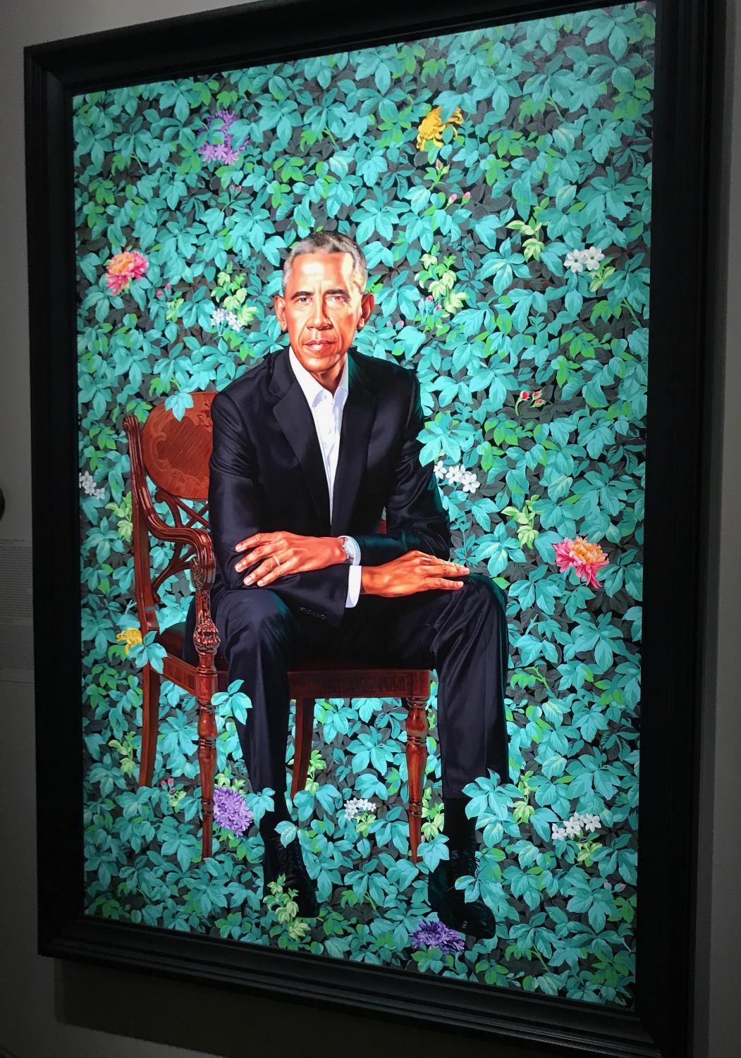 The National Portrait Gallery unveiled the latest paintings in the Presidential Portraits collection: the official portraits of President Barack Obama and First Lady Michelle Obama.