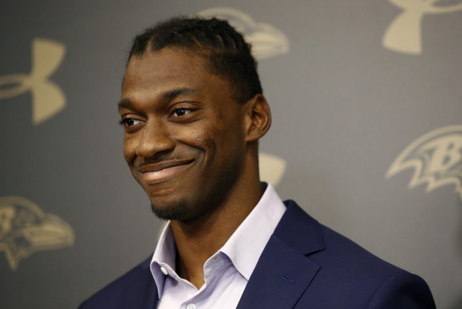 On April 4, 2017, Robert Griffin III announced he had signed a one year contract with the Ravens as a backup QB for an undisclosed amount of money.