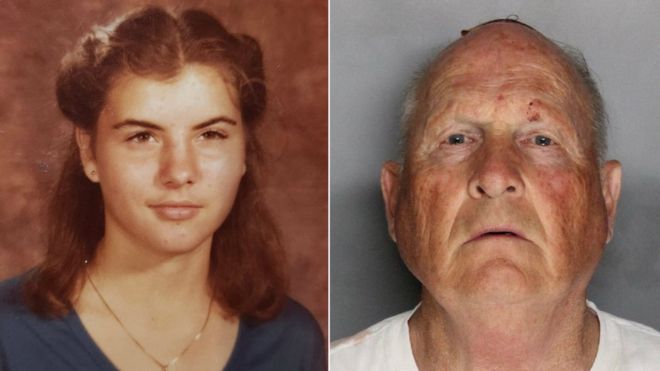 The Golden State Killer and one of his victims