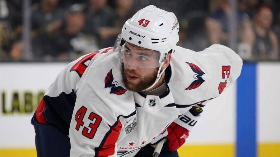 Tom Wilson was given a 20 game suspension in the beginning of the season.