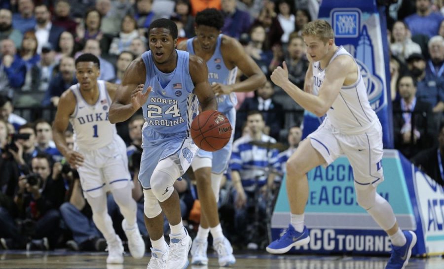 Duke vs. UNC is one of the most well known rivalries. 