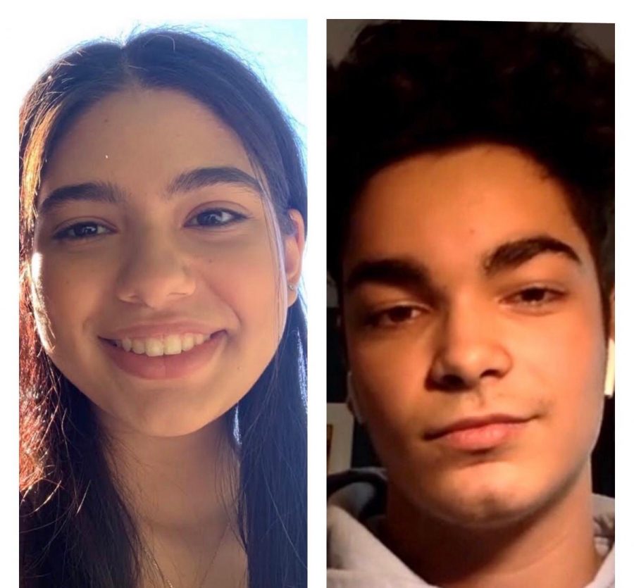 Yasmina Mansour (left) and Miles Mann (right)