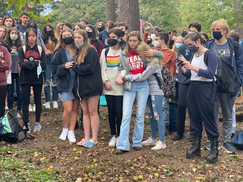 Arlington Students Walk Out in Protest of Sexual Violence