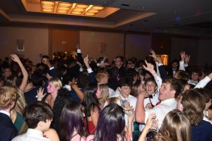 Last years seniors dance at Prom 2022.