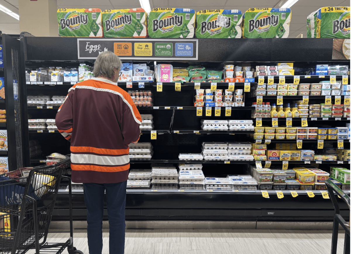 Shoppers are having to make tough choices when buying eggs right now.