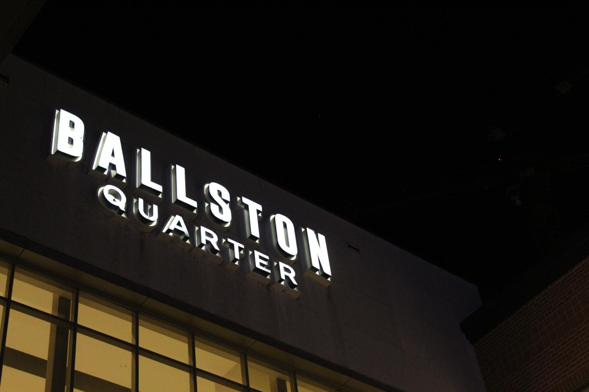 Ballston Quarter Sign