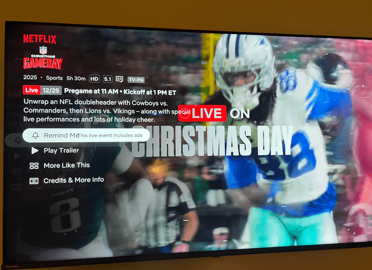 Hoops vs. Helmets: The Battle For The Christmas Day Sports Crown