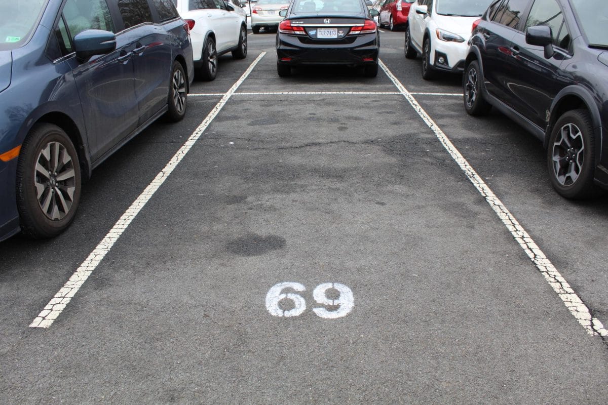 Spot In Our School's Senior Lot