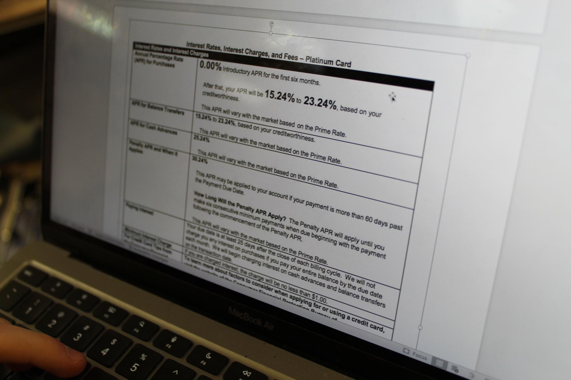 A Student Completing Summer School Economics Work
