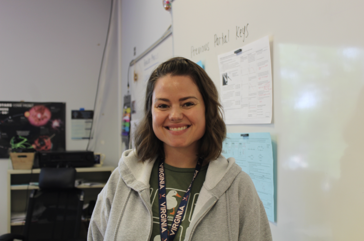 Beloved Physics Teacher, Chesa Brawner, Leaving Yorktown